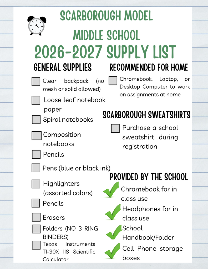 School Supplies