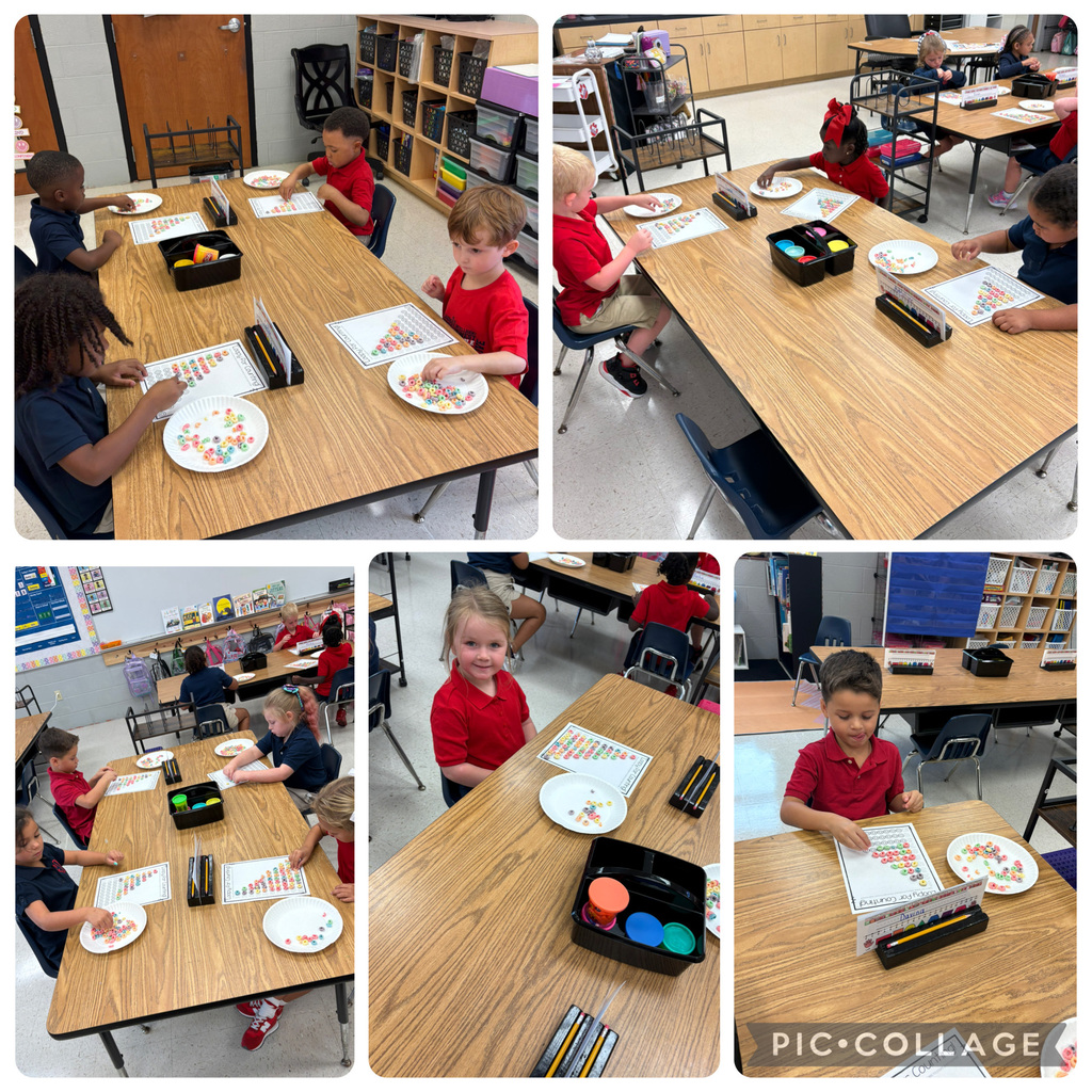 Mrs. Lofton's amazing class just had the most delicious math adventure! 🌈🥣 Together, students munched on colorful Froot Loops while practicing counting and number recognition—and guess what? Every single student was a superstar! When we learn as a team and make memories together, math becomes something we all celebrate. That's the power of our class! 🎉