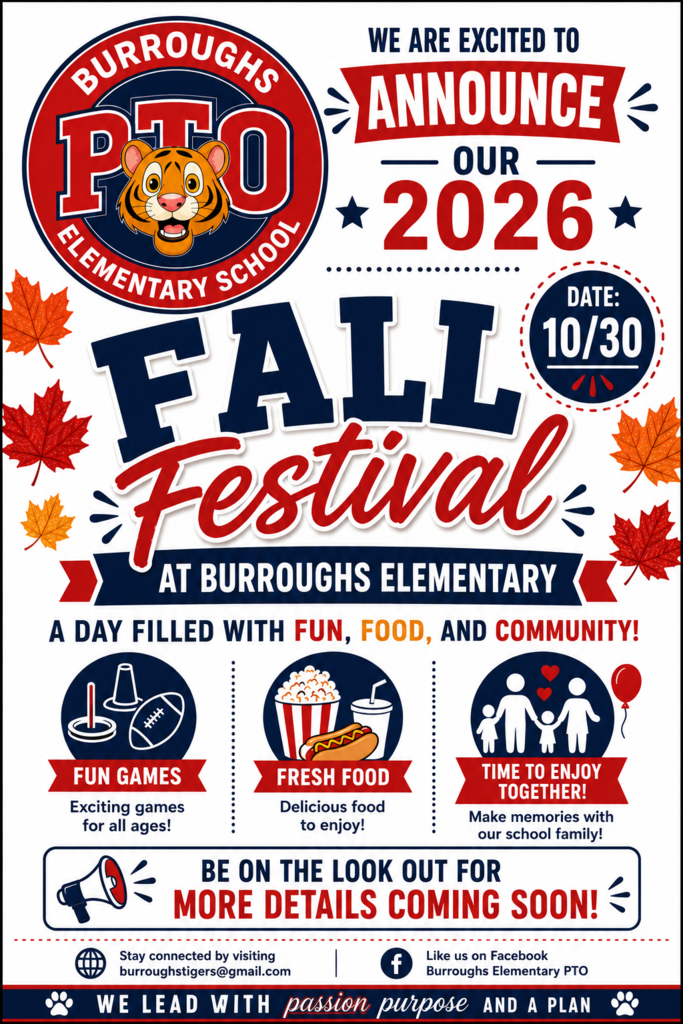 A flier advertising the Fall Festival, which will be held on October 30. It promises fun, food, and community.