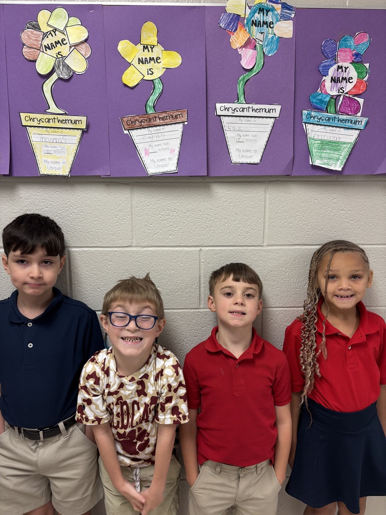 After reading Chrysanthemum by Kevin Henkes, Mrs. Danzey’s class learned that our names are special because they are a part of who we are! Just like Chrysanthemum loved her name, we can be proud of our own names. Most importantly, we learned that our words and actions can affect how others feel. We should always treat our classmates with kindness, respect, and caring hearts. We never know when a kind word or a friendly smile might make someone’s day better.