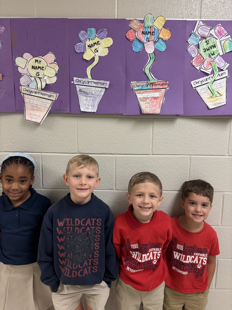 After reading Chrysanthemum by Kevin Henkes, Mrs. Danzey’s class learned that our names are special because they are a part of who we are! Just like Chrysanthemum loved her name, we can be proud of our own names. Most importantly, we learned that our words and actions can affect how others feel. We should always treat our classmates with kindness, respect, and caring hearts. We never know when a kind word or a friendly smile might make someone’s day better.