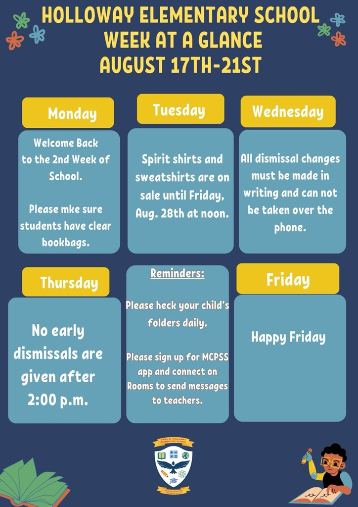 week at a glance