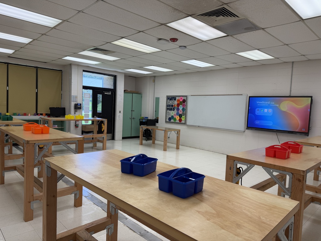 Tables Set up in the Math Lab