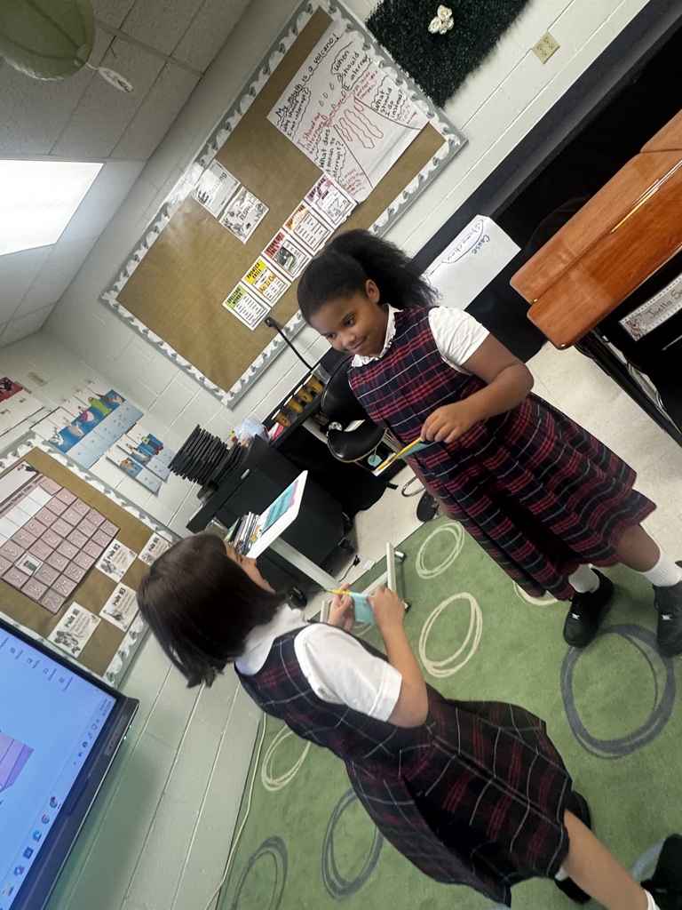 Students working together