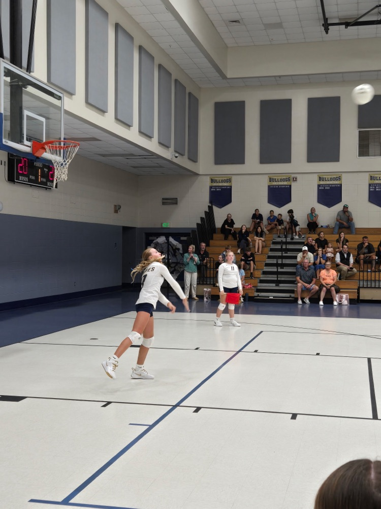 Semmes Middle School Volleyball get the Win against Dunbar