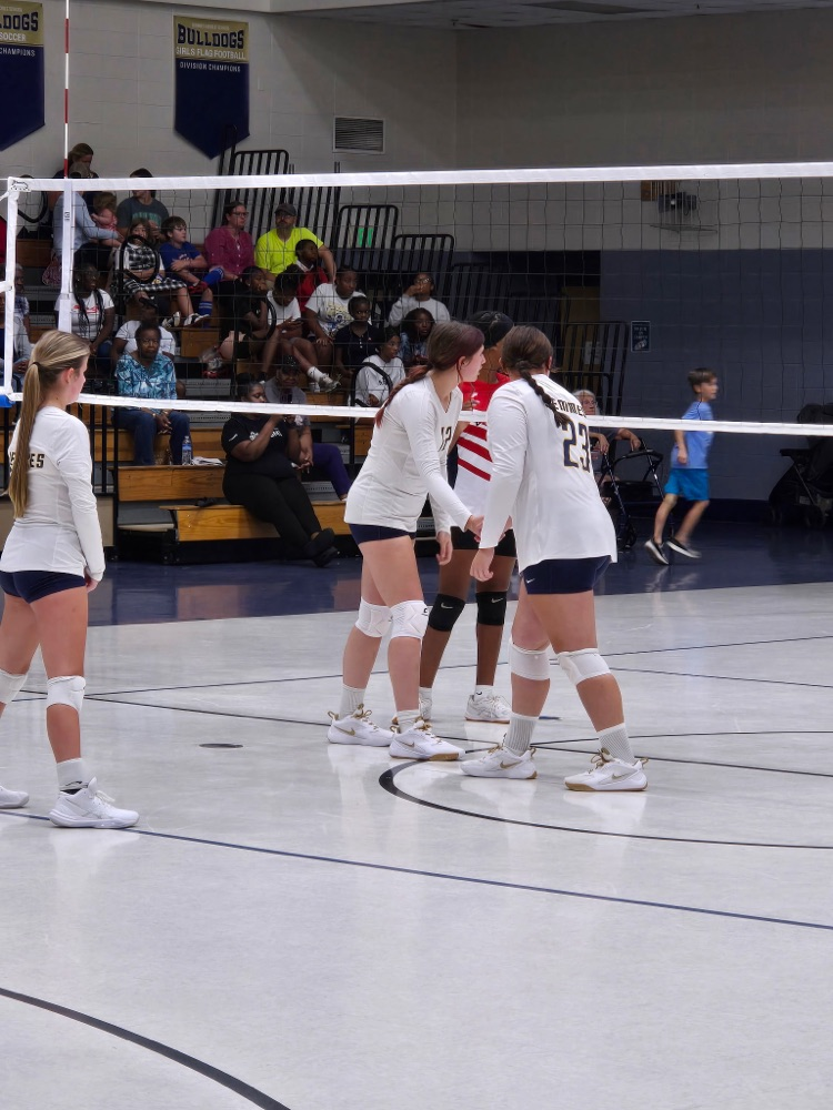 Semmes Middle School Volleyball get the Win against Dunbar