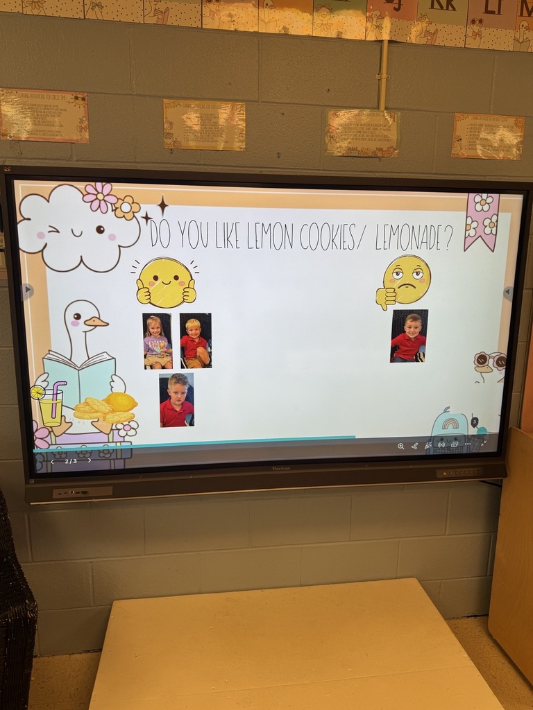 Mrs. Gibbs class finished up their week of learning about the letter L. We did an experiment to see if lemons sink or float and had a taste test of lemon cookies, lemonade and a slice of lemon.