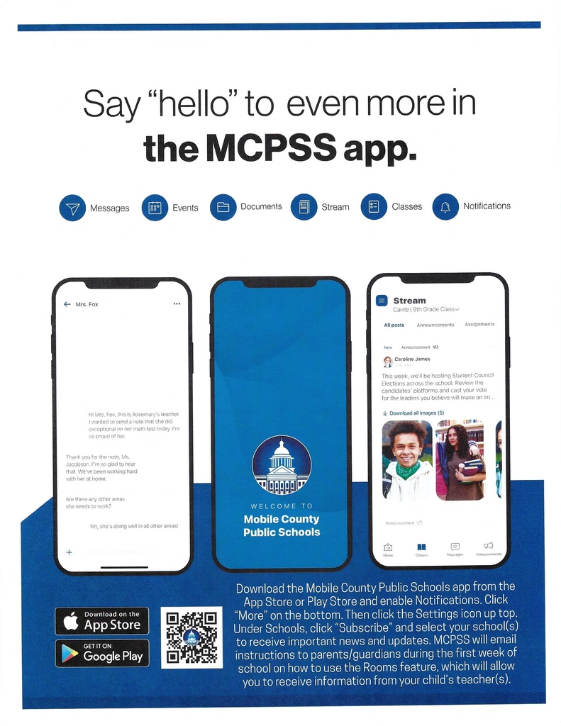 MCPSS  App Instructions