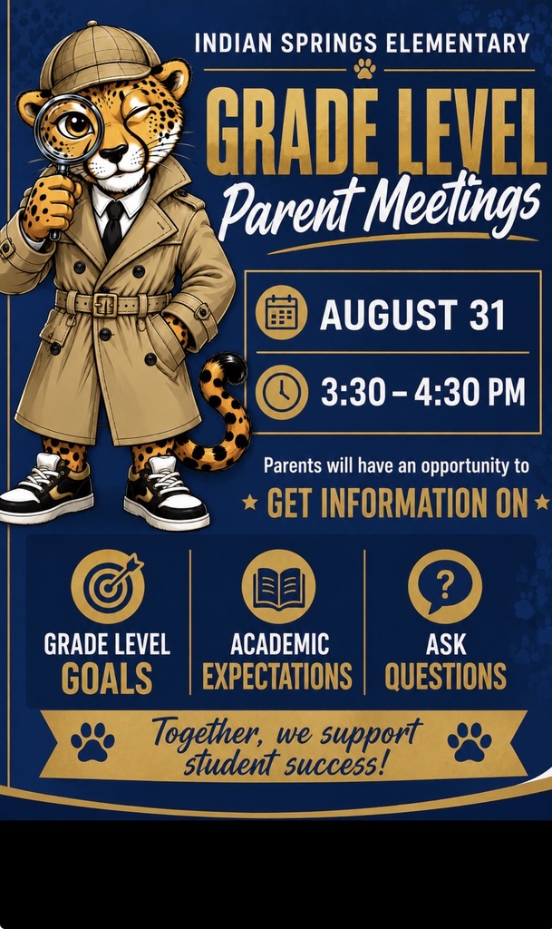 Grade level meetings 