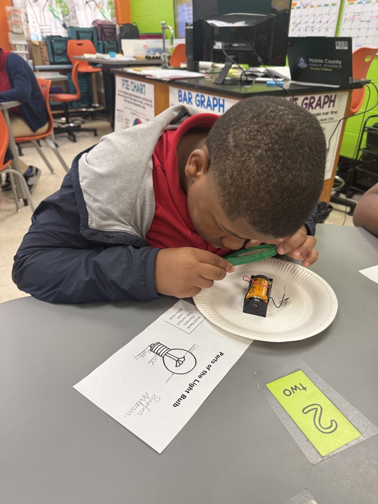 Third, fourth, and fifth grade students learning about closed circuits. 