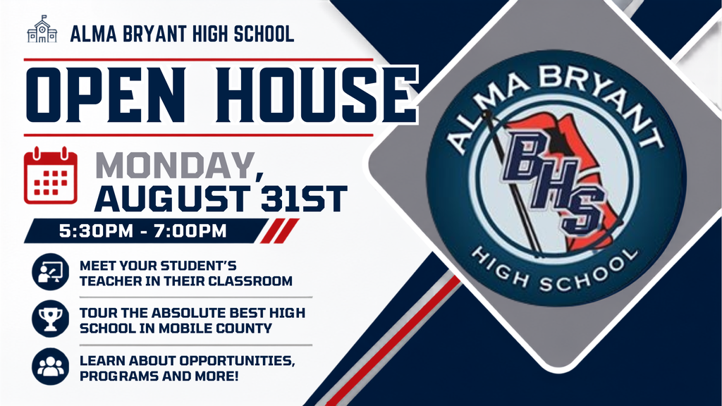 Open House, August 31st 5:30 to 7:00