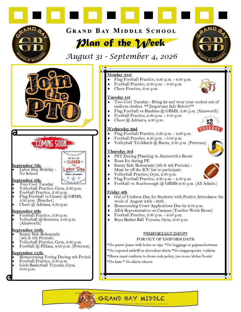 Plan of the Week