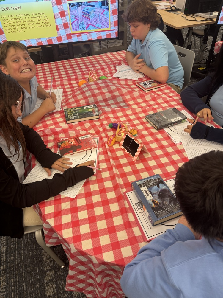 SMS Library Book Tasting 2026