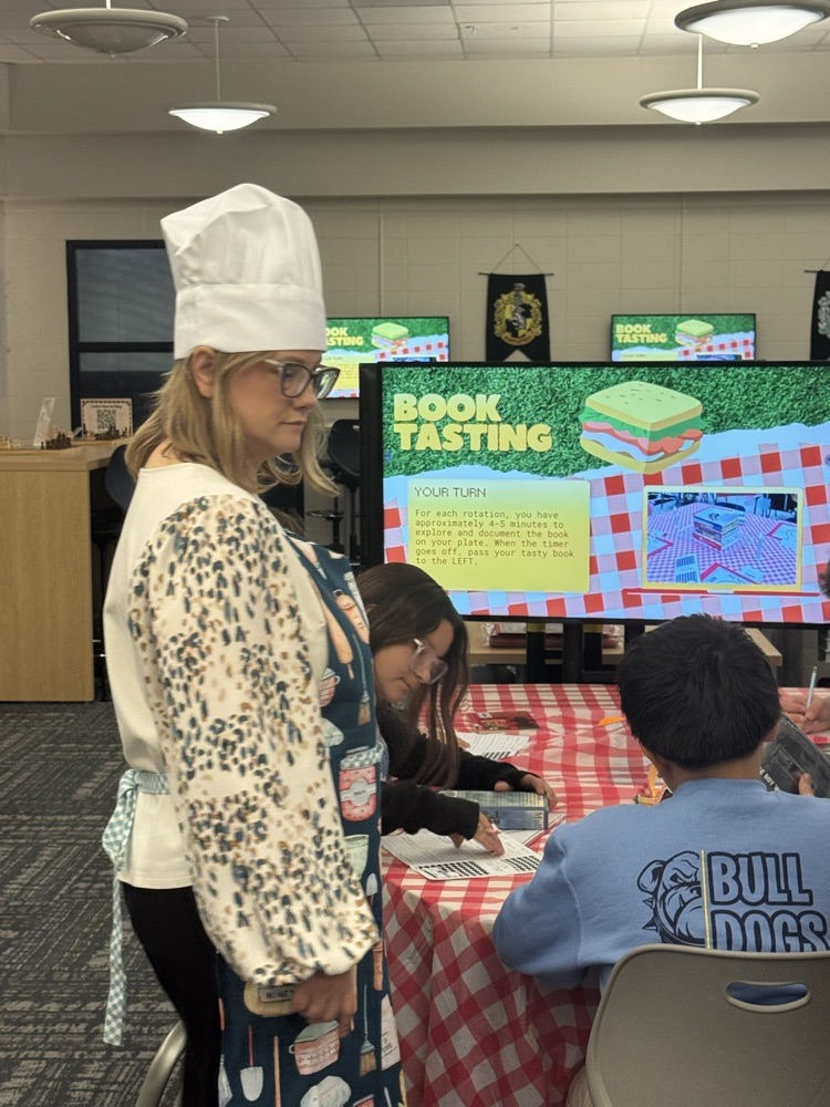 SMS Library Book Tasting 2026