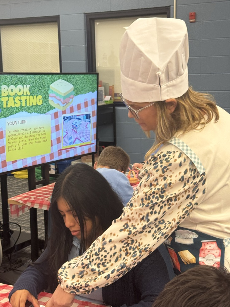 SMS Library Book Tasting 2026