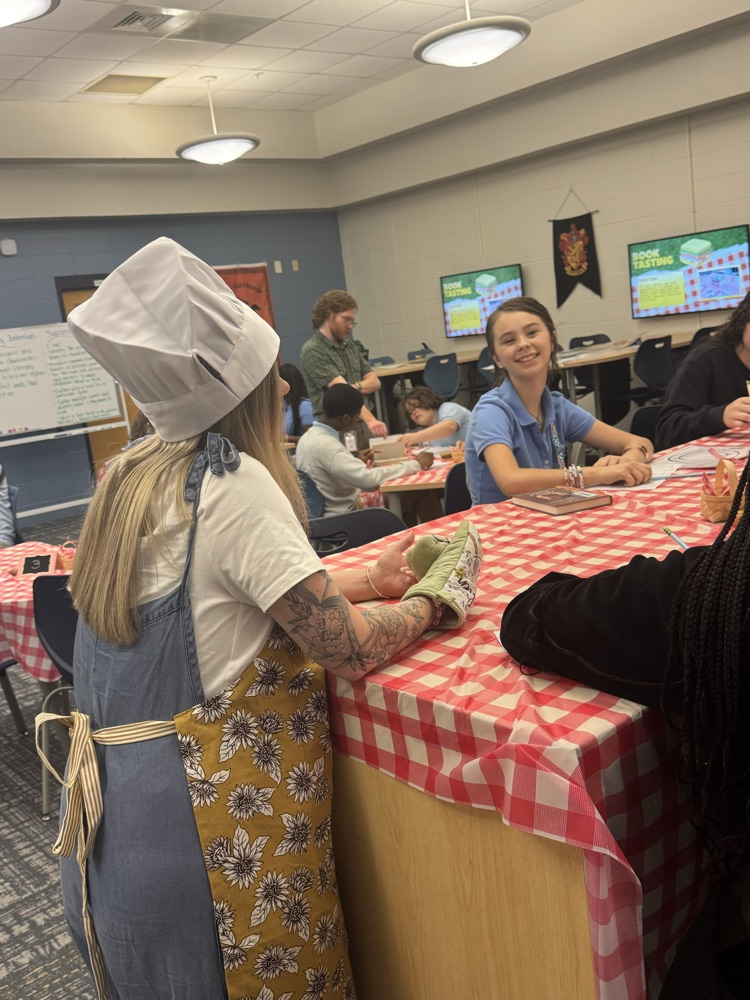 SMS Library Book Tasting 2026