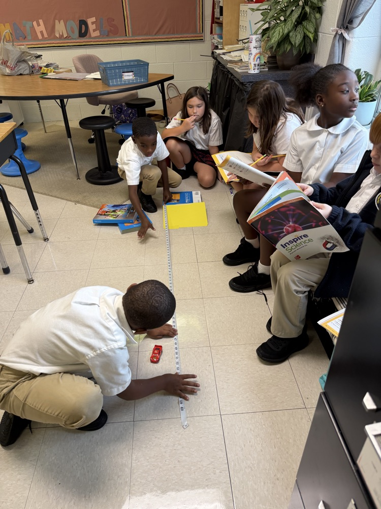 Students working 