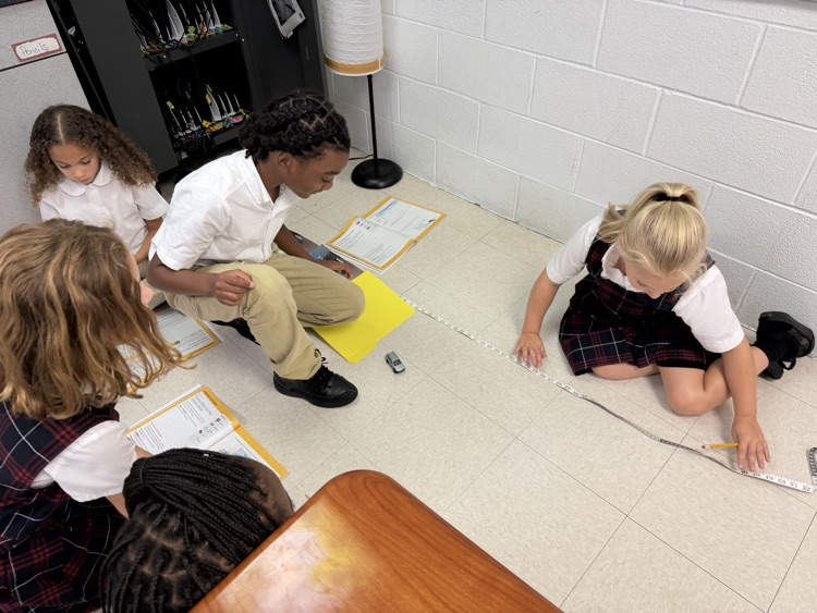 Students working 
