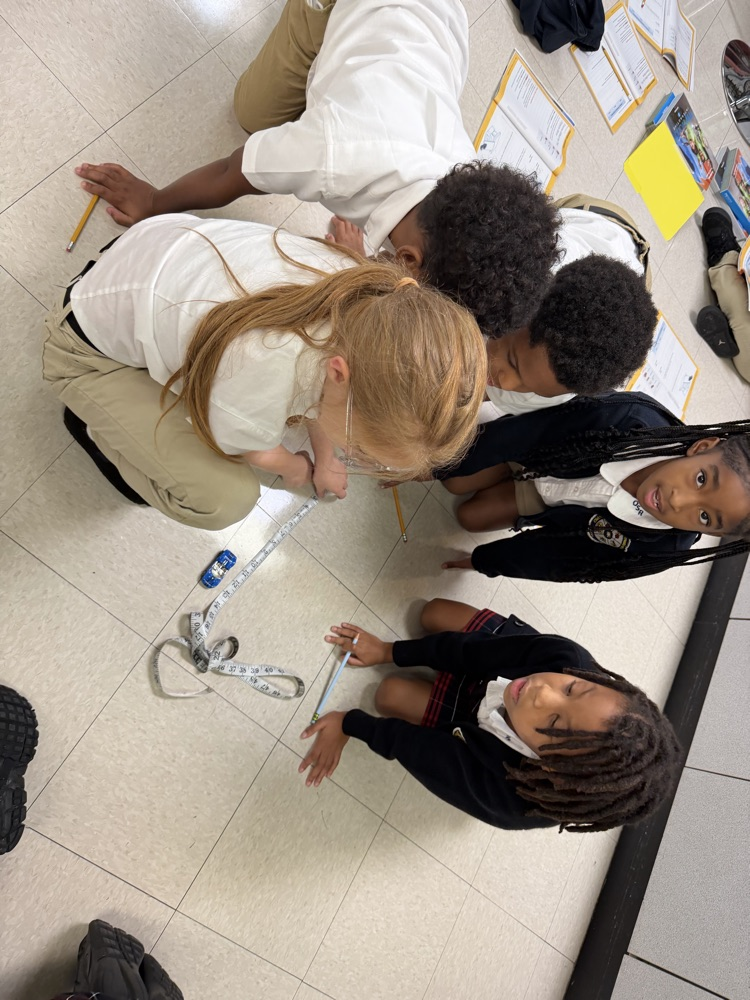 Students working 