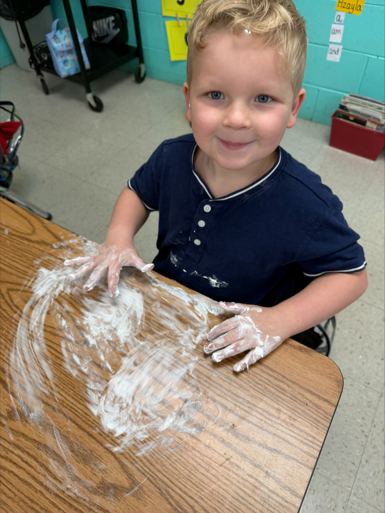 Spelling Fun in Ms. Bullard's First Grade Classroom.