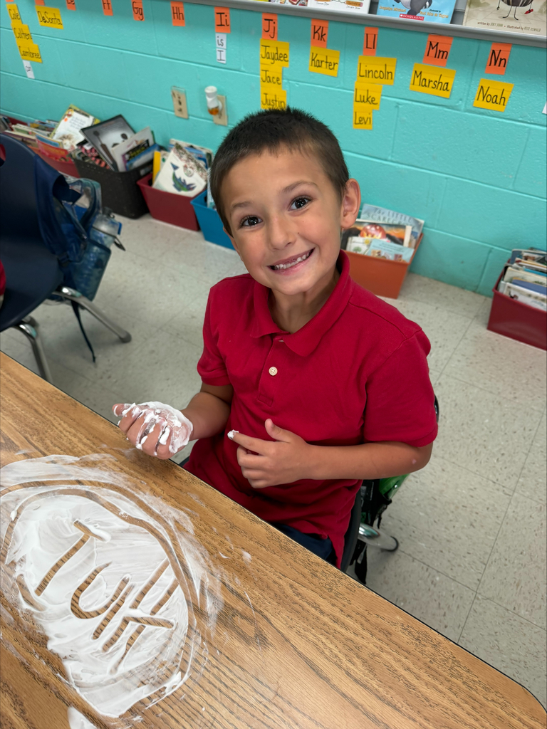 Spelling Fun in Ms. Bullard's First Grade Classroom.