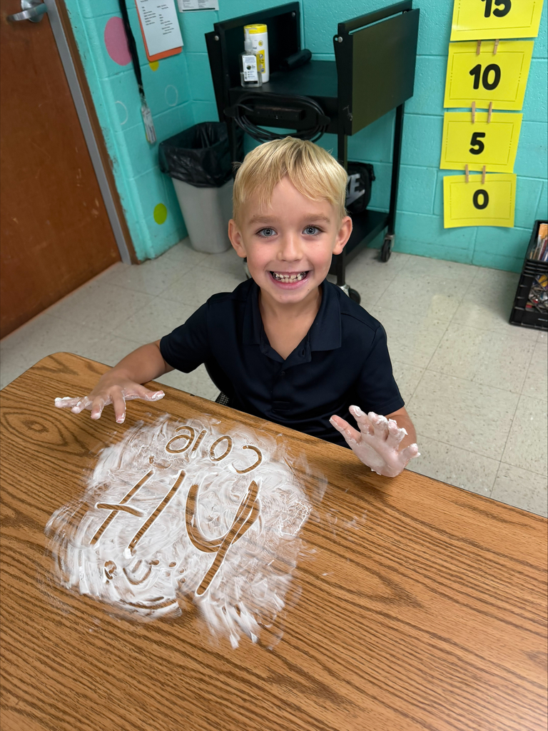 Spelling Fun in Ms. Bullard's First Grade Classroom.