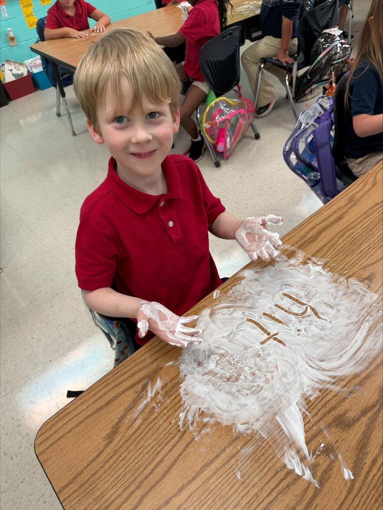 Spelling Fun in Ms. Bullard's First Grade Classroom.