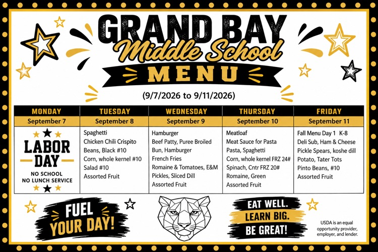lunch menu
