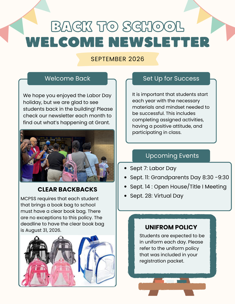 September Newsletter Page 1