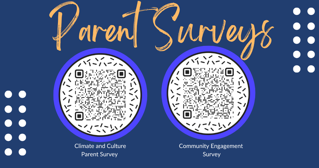 Parent Survey QR codes