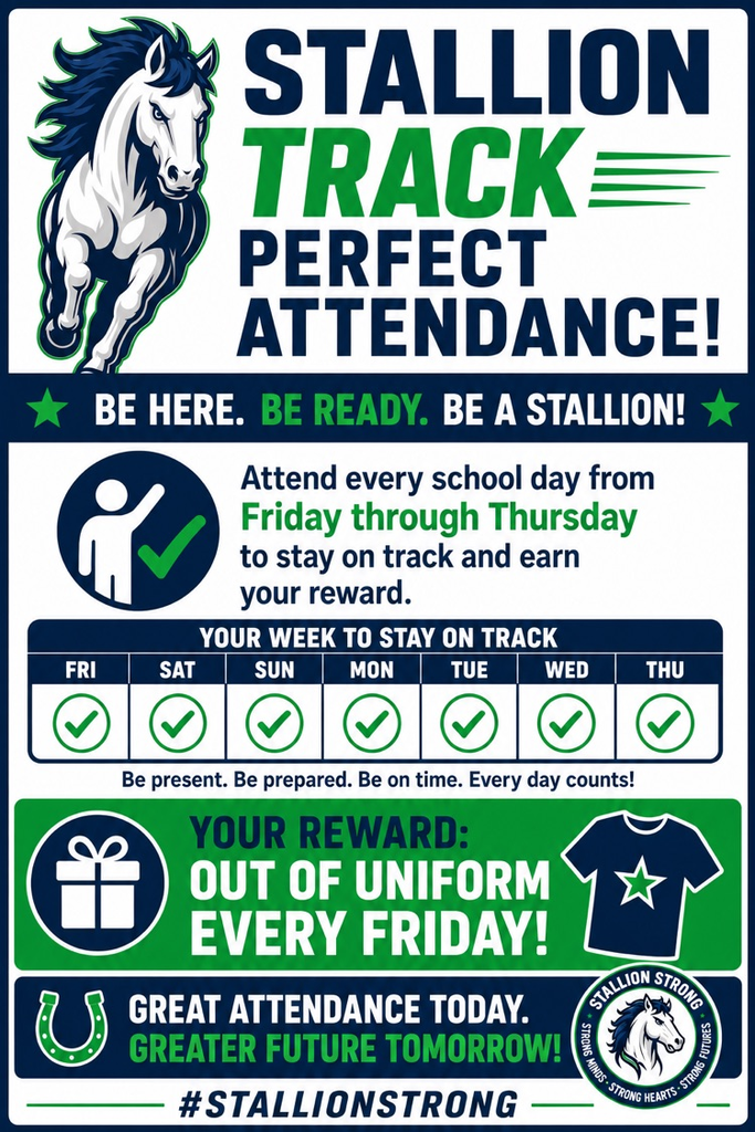 decorative attendance flyer