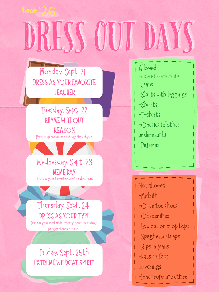 CITRONELLE HIGH SCHOOL HOMECOMING 2026 AND HOMECOMING DANCE INFORMATION