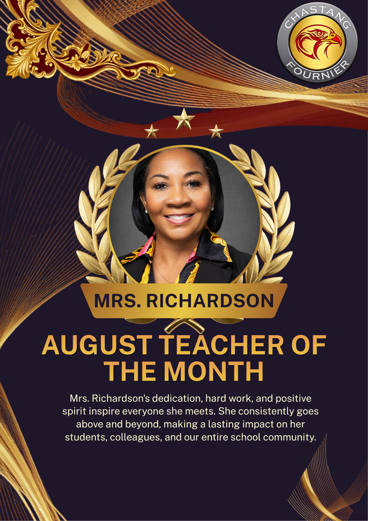 August Teacher of the Month