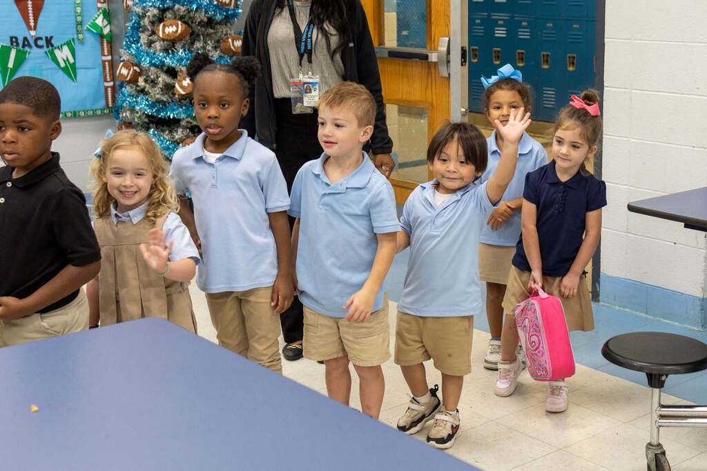 Our Pre-K Vikings celebrated Grandparents Day a few days early with some very special guests!
