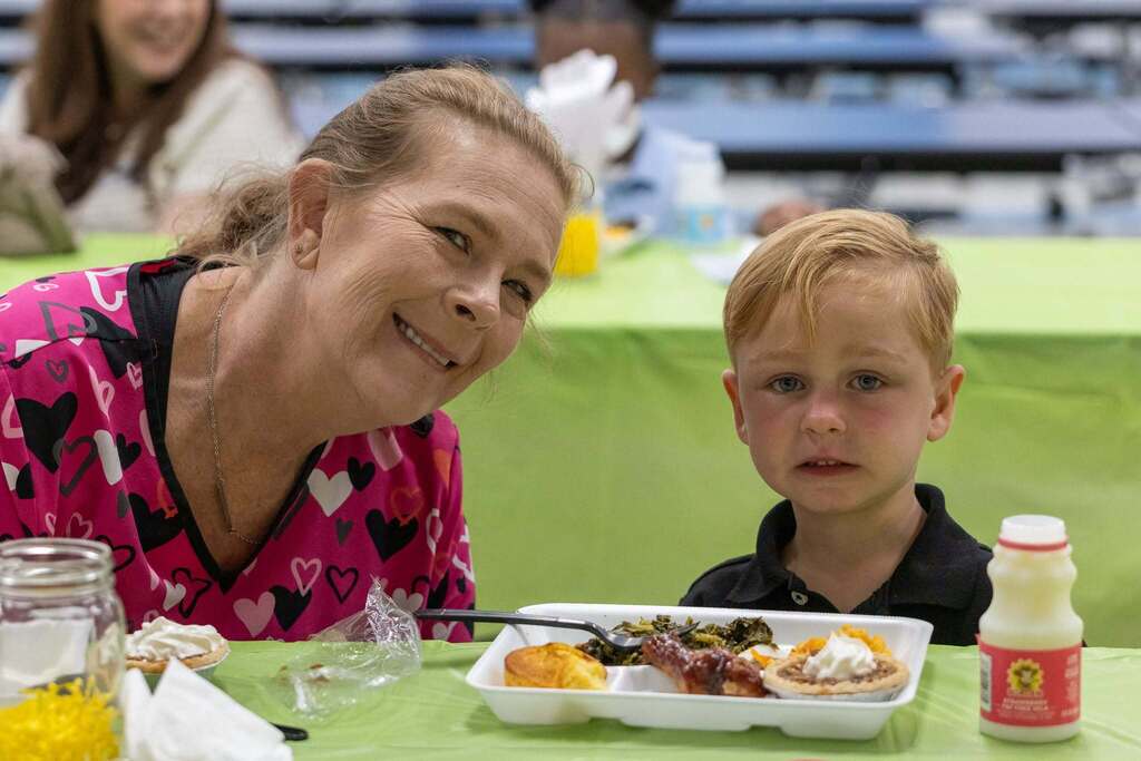 Our Pre-K Vikings celebrated Grandparents Day a few days early with some very special guests!