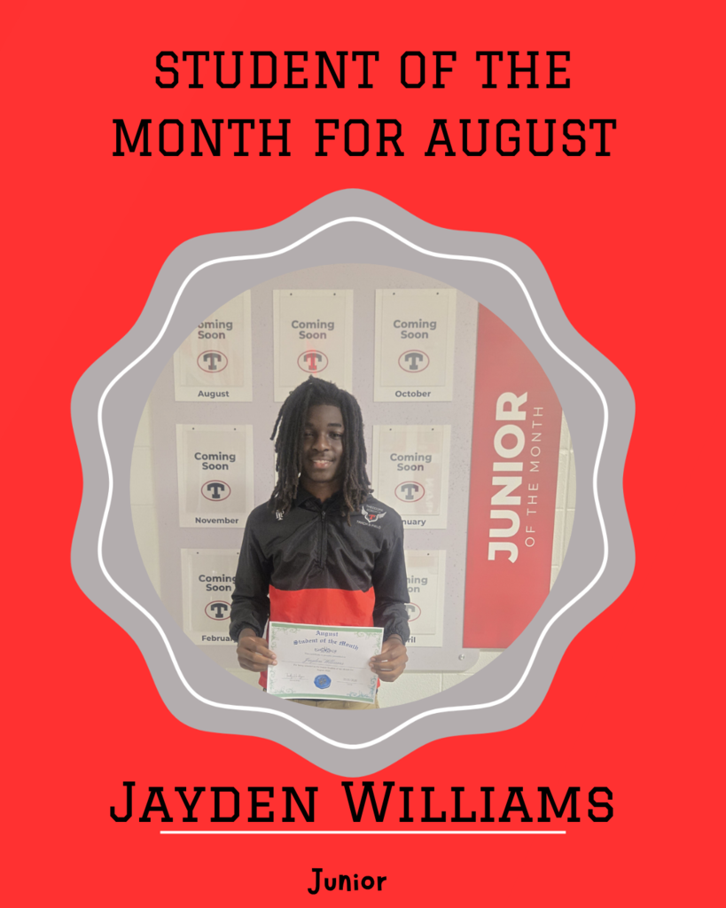 Junior Jayden Williams