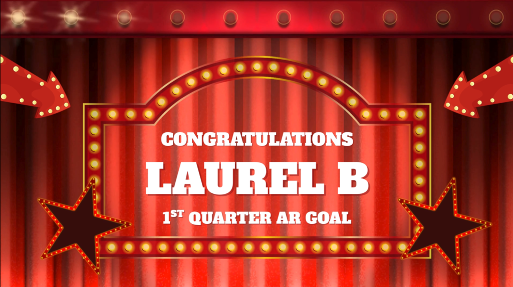 1st Quarter AR Goal