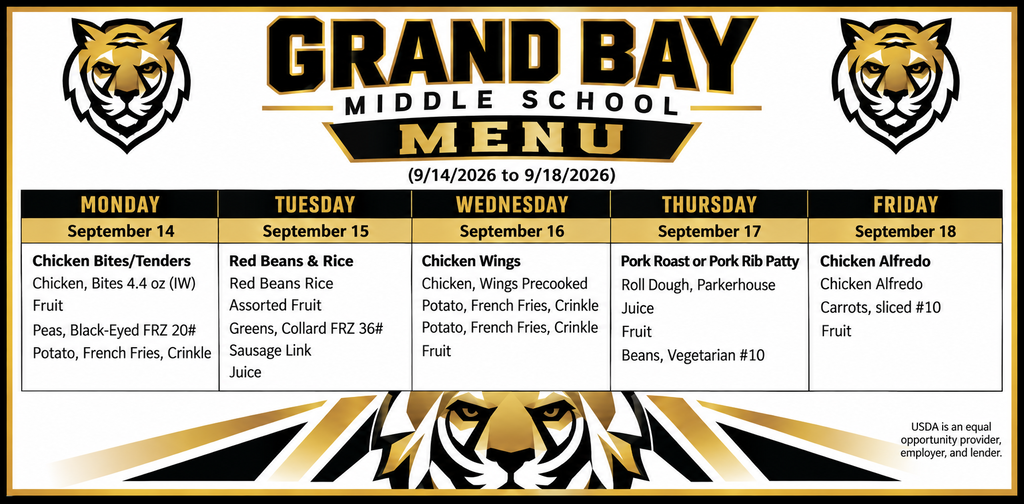 Lunch Menu