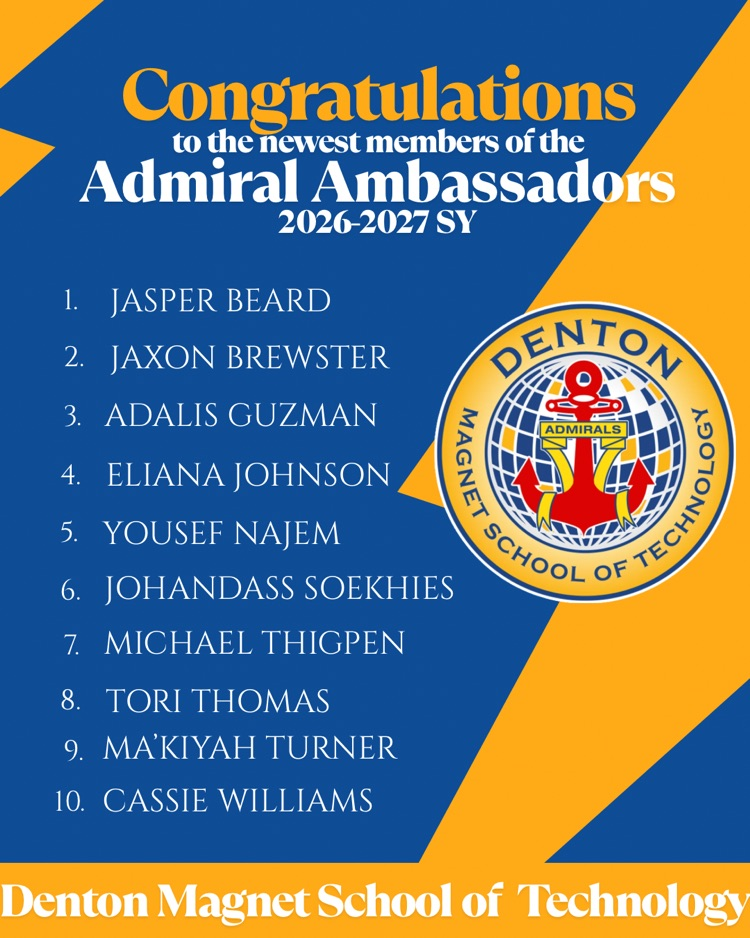 congratulations to our new Ambassadors