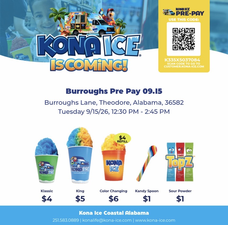Kona Ice Pre Pay