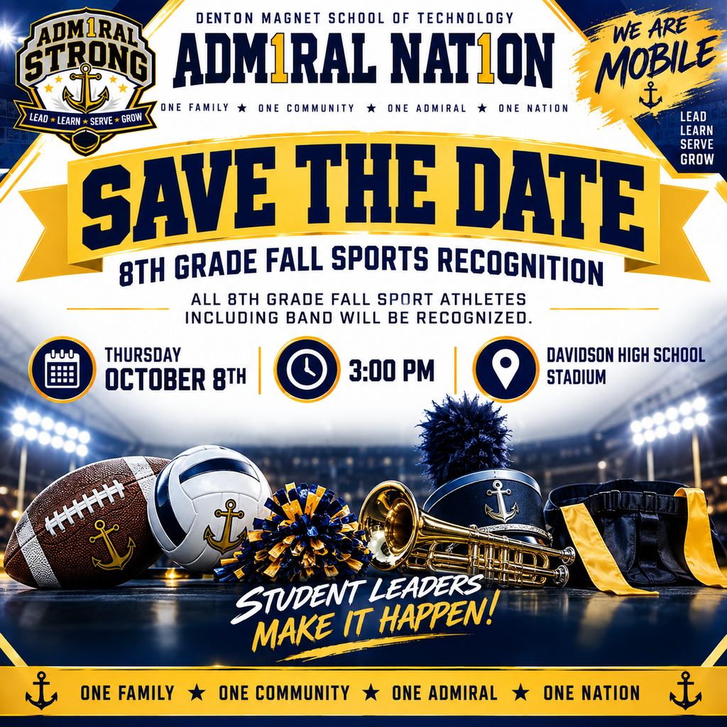 Save the date October 8th 3:00 pm Davidson Stadium!