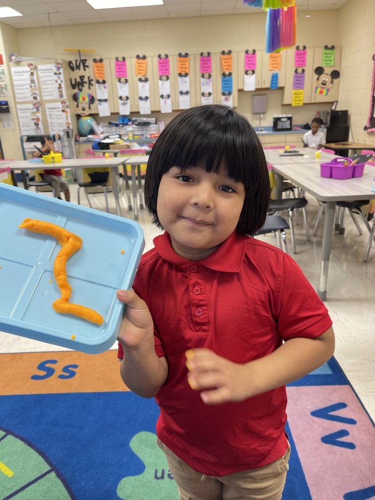 Ms. Byrd's class play-doh models