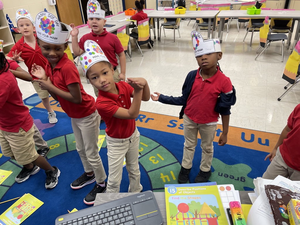 International Dot Day in Ms. Byrd's class