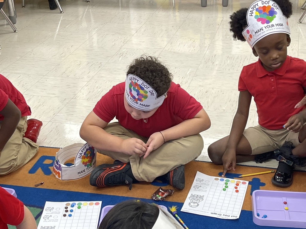 International Dot Day in Ms. Byrd's class