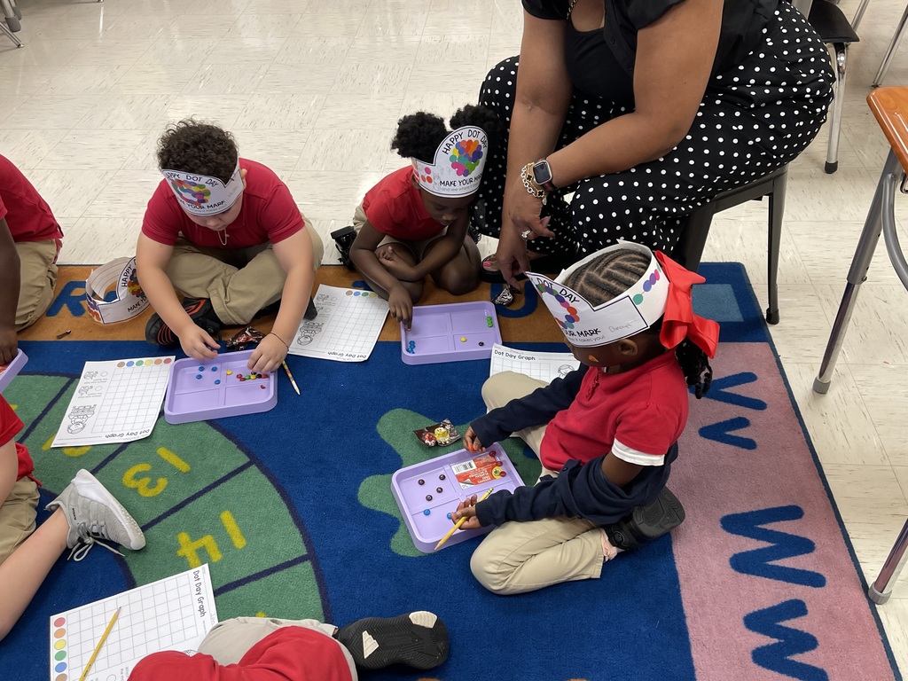 International Dot Day in Ms. Byrd's class