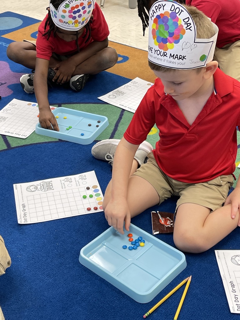 International Dot Day in Ms. Byrd's class