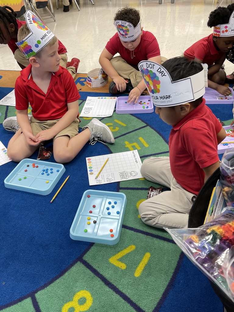International Dot Day in Ms. Byrd's class