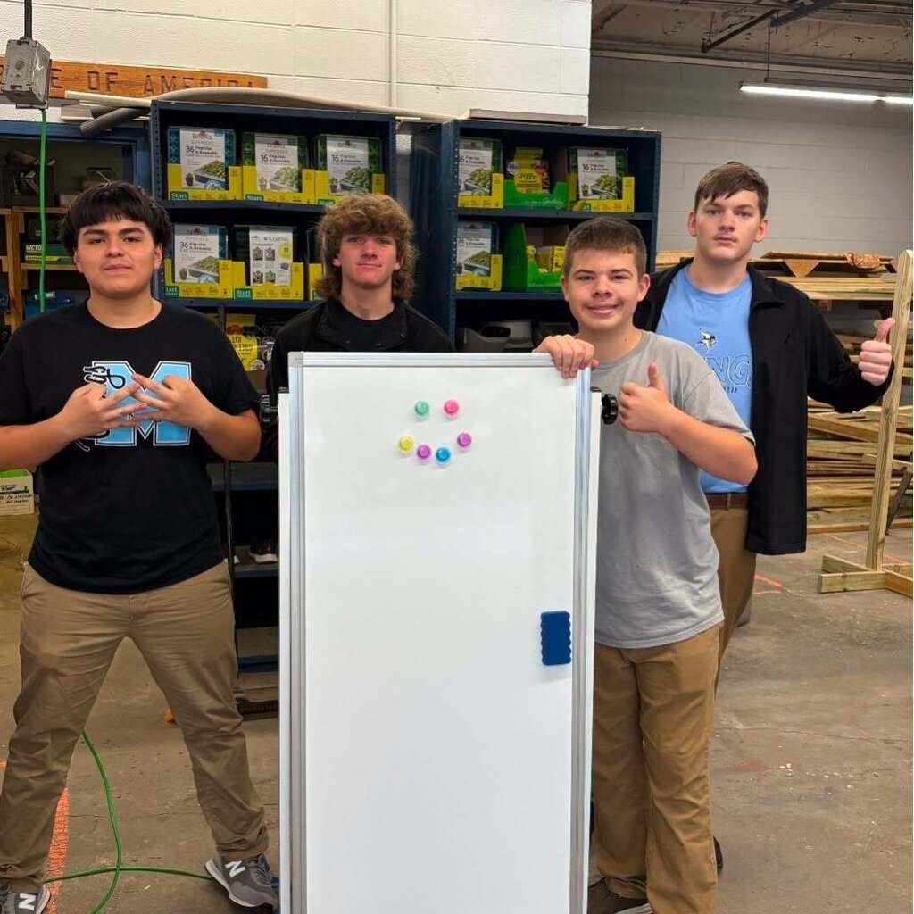 Students in the Academy of Modern Manufacturing at MGM.