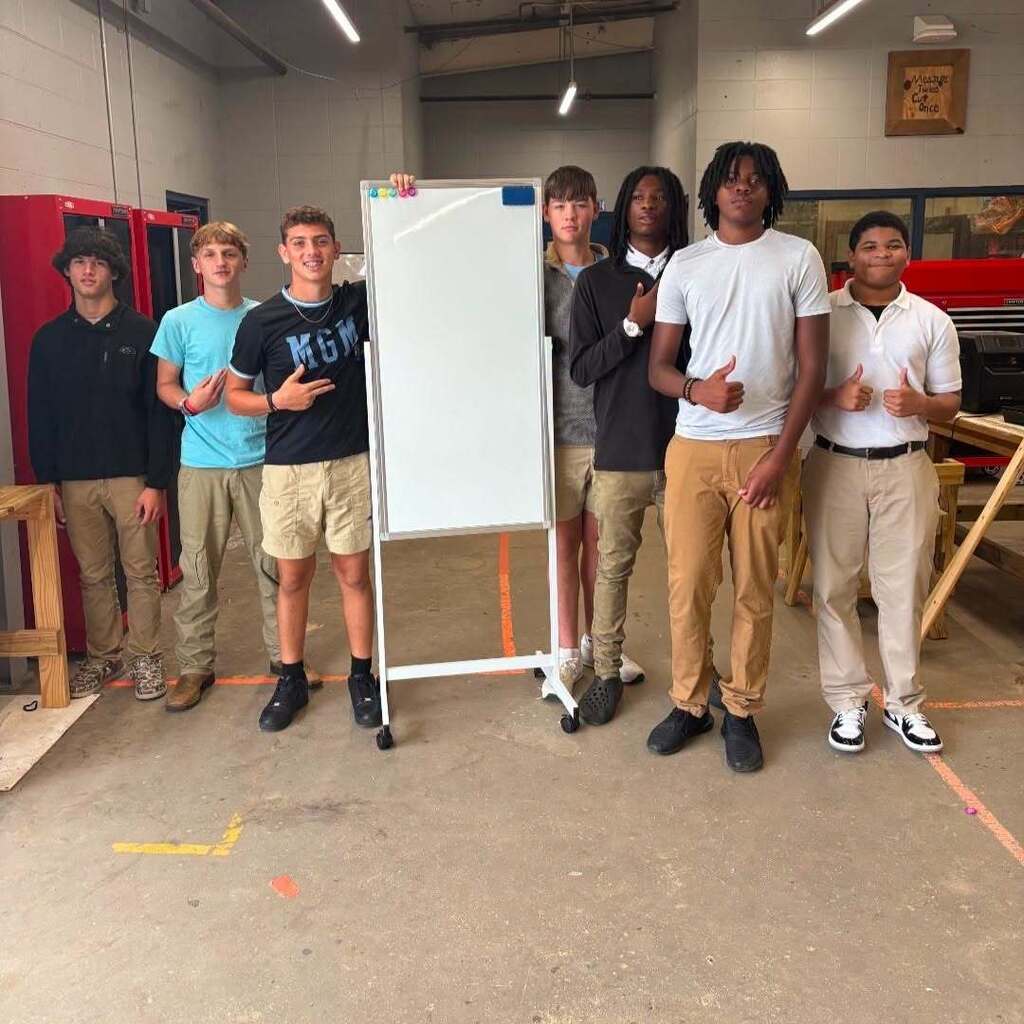 Students in the Academy of Modern Manufacturing at MGM.