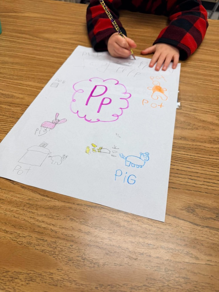 First grade playing freeze and write to review letter sounds and high frequency words: